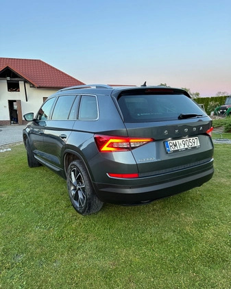 Skoda Kodiaq cena 111500 przebieg: 50500, rok produkcji 2019 z Mielec małe 106